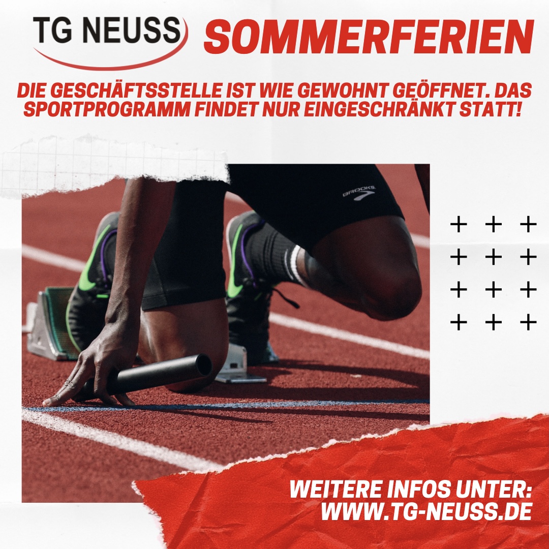Read more about the article Trainingszeiten in den Sommerferien