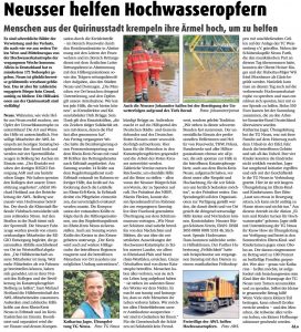 Read more about the article Neusser helfen Hochwasseropfern