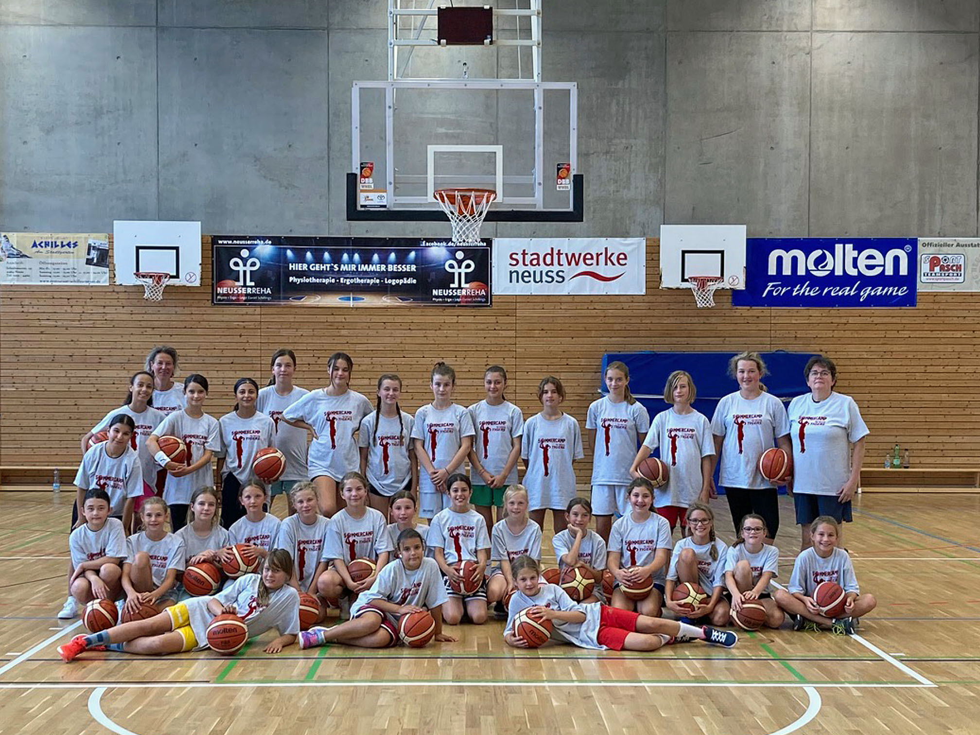 You are currently viewing Erfolgreiches 6. Basketball-Sommercamp