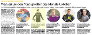 Read more about the article NGZ Sportlerwahl Oktober