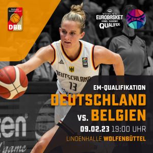 Read more about the article EM-Qualifikation Deutschland – Belgien 09.02.2023