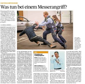 Read more about the article Mit Karate gegen Messerattacken verteidigen