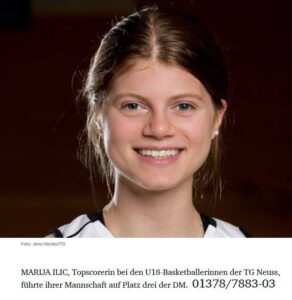 Read more about the article NGZ Sportlerwahl mit Marija Ilic