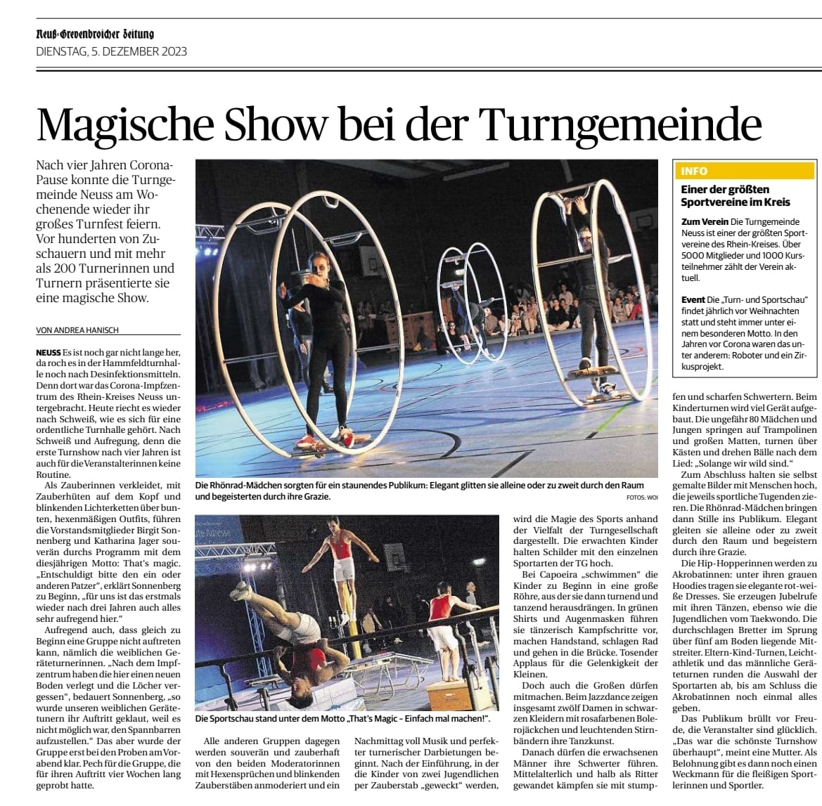 Read more about the article 60. Turn- und Sportschau