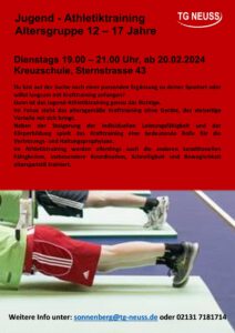 Read more about the article TG bietet an: Jugend-Athletiktraining