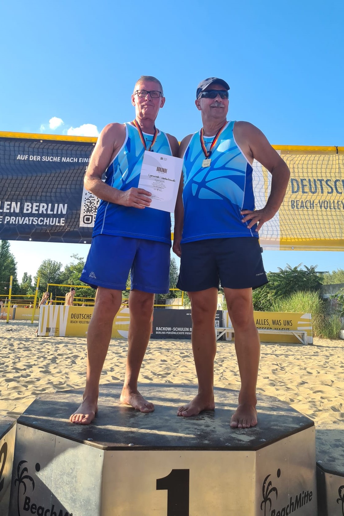 Du betrachtest gerade TG Spieler Deutscher Beachvolleyballmeister