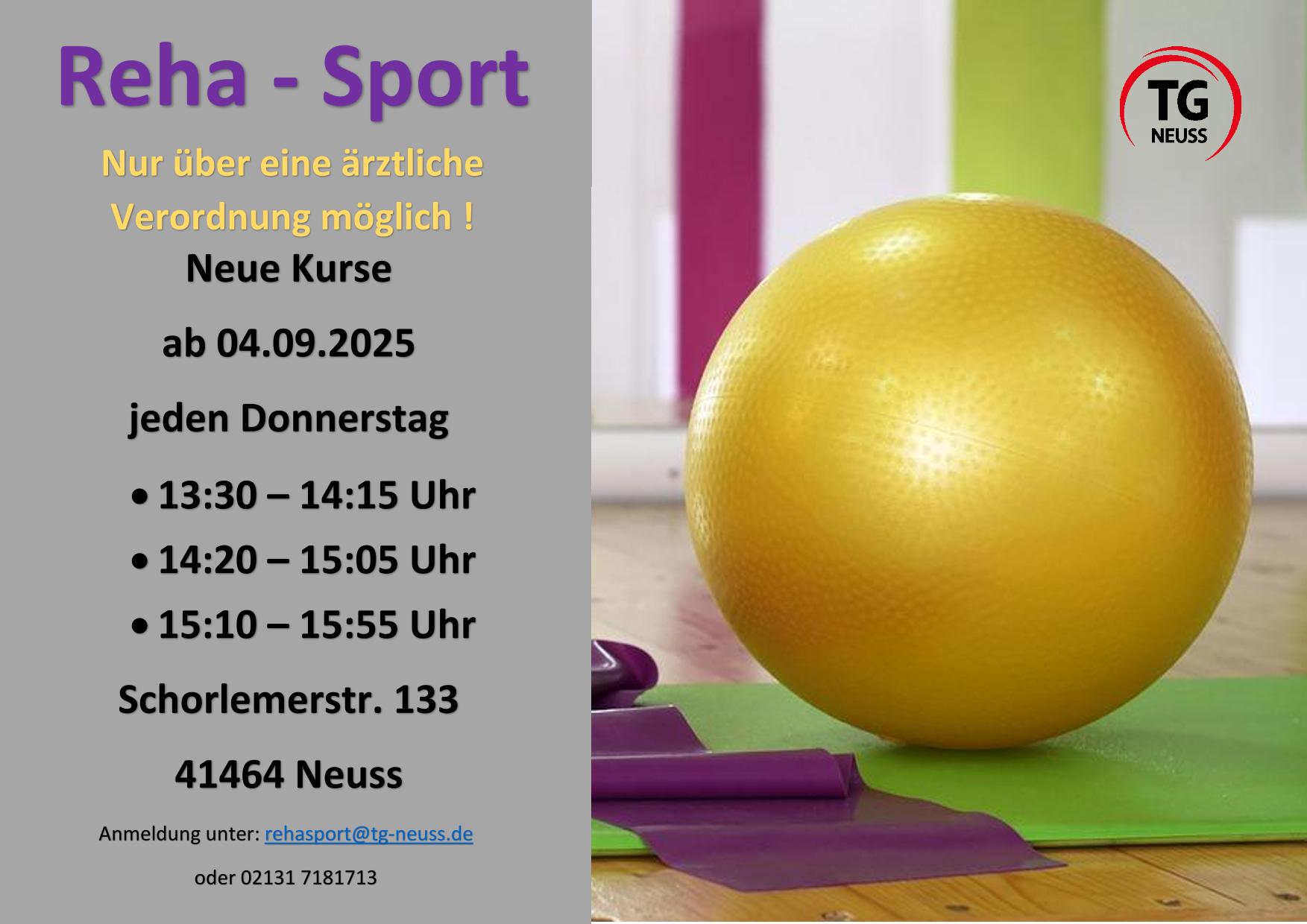 Du betrachtest gerade Reha-Sport ab dem 04.09.25