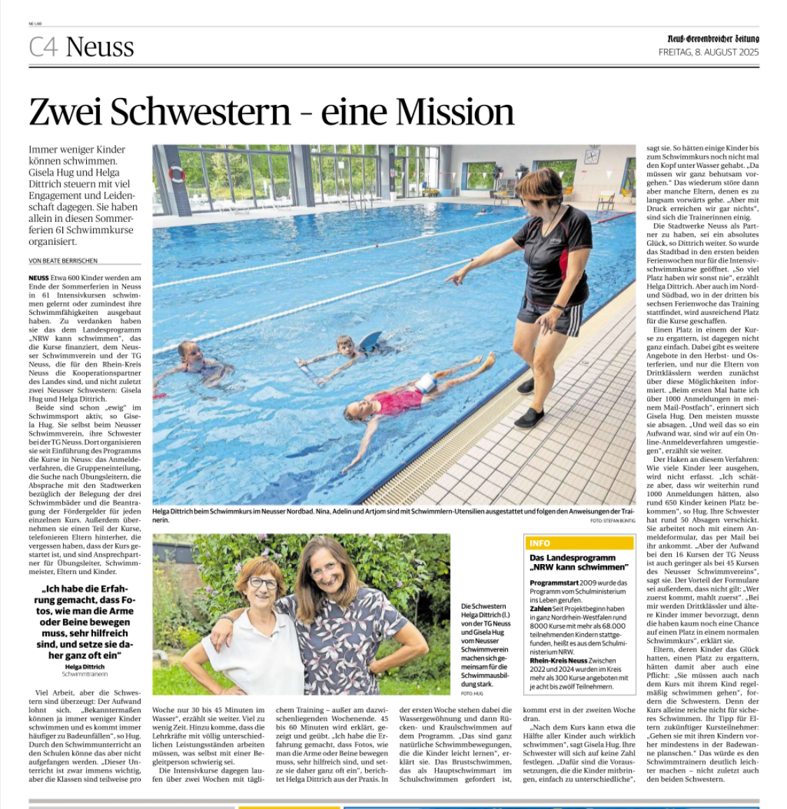 Du betrachtest gerade Zwei Schwestern – eine Mission