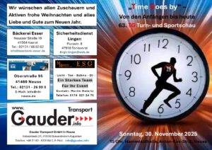 Mehr über den Artikel erfahren 63. TG Turn- und Sportschau