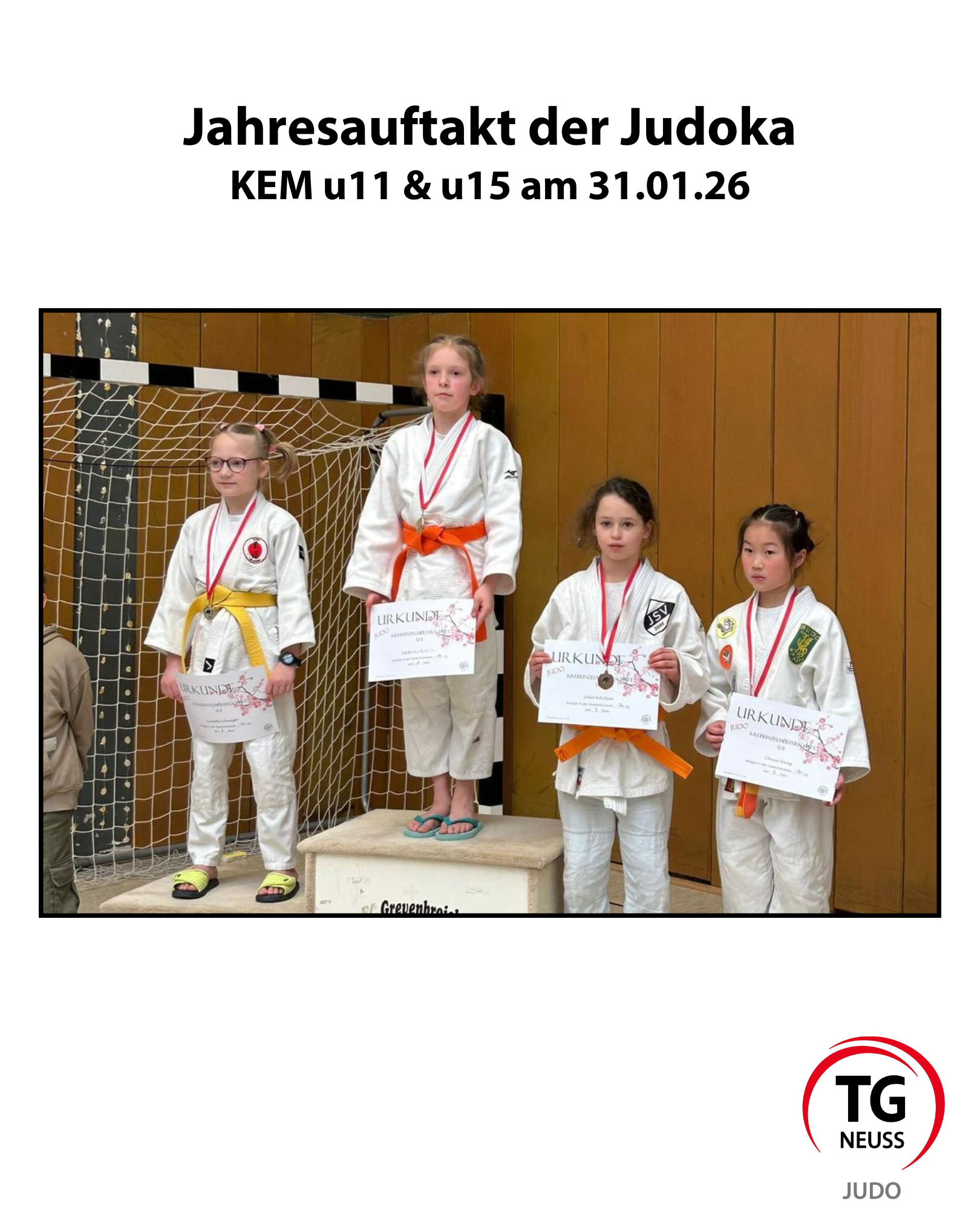 Mehr über den Artikel erfahren Jahresauftakt der Judoka