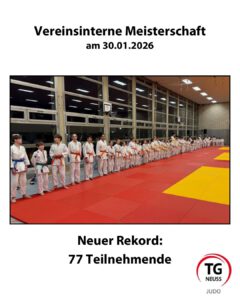 Mehr über den Artikel erfahren Vereinsinterne Meisterschaft der Judoka