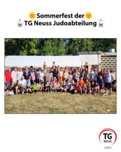 Mehr über den Artikel erfahren Sommerfest der Judoka