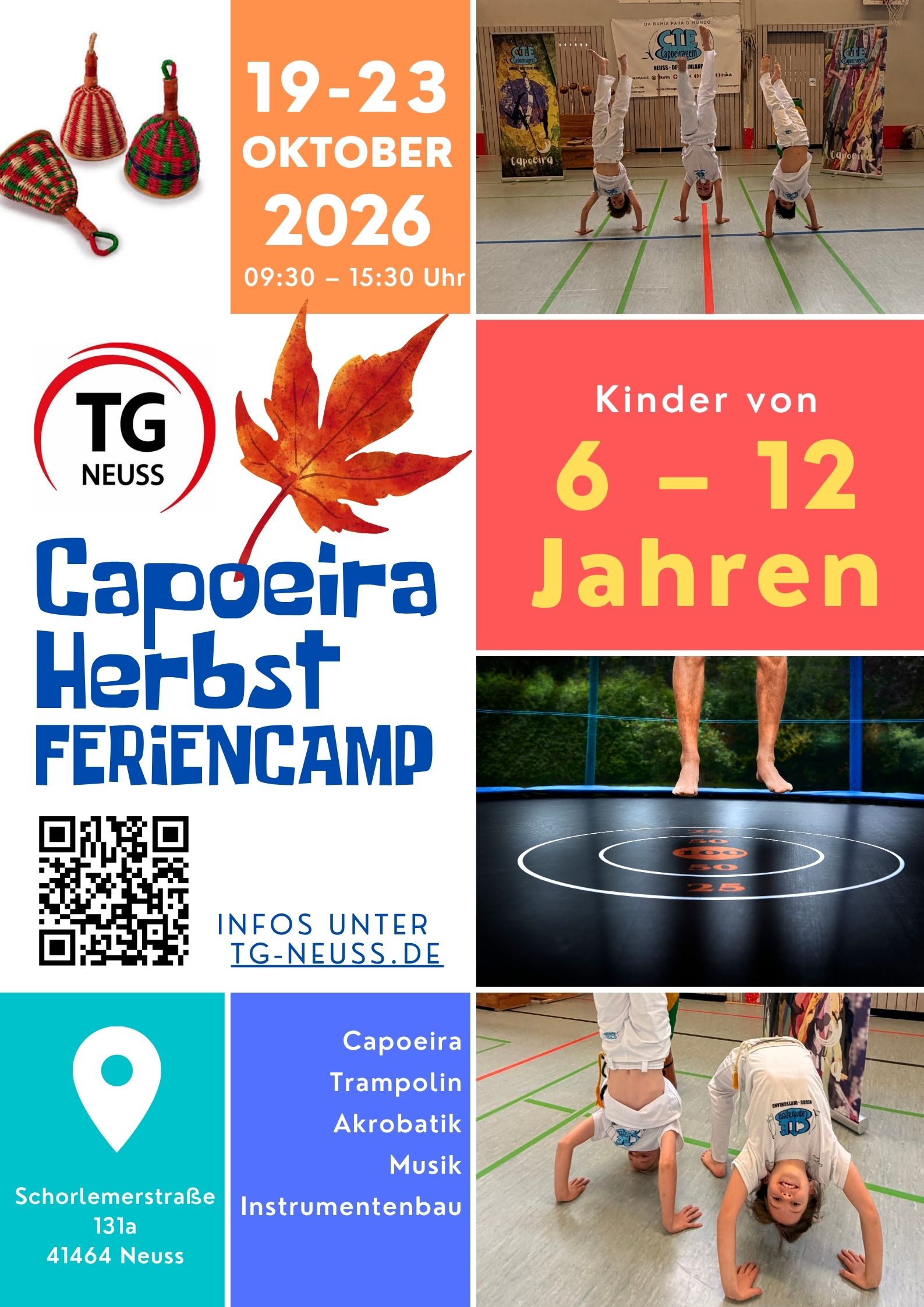 Du betrachtest gerade Capoeira Camp in den Herbstferien