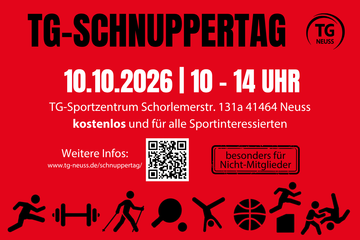 Mehr über den Artikel erfahren TG-Schnuppertag am 10.10.2026